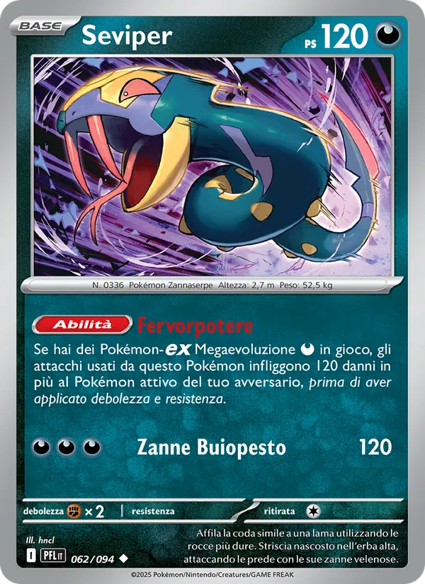 Seviper Fiamme Spettrali 062/94