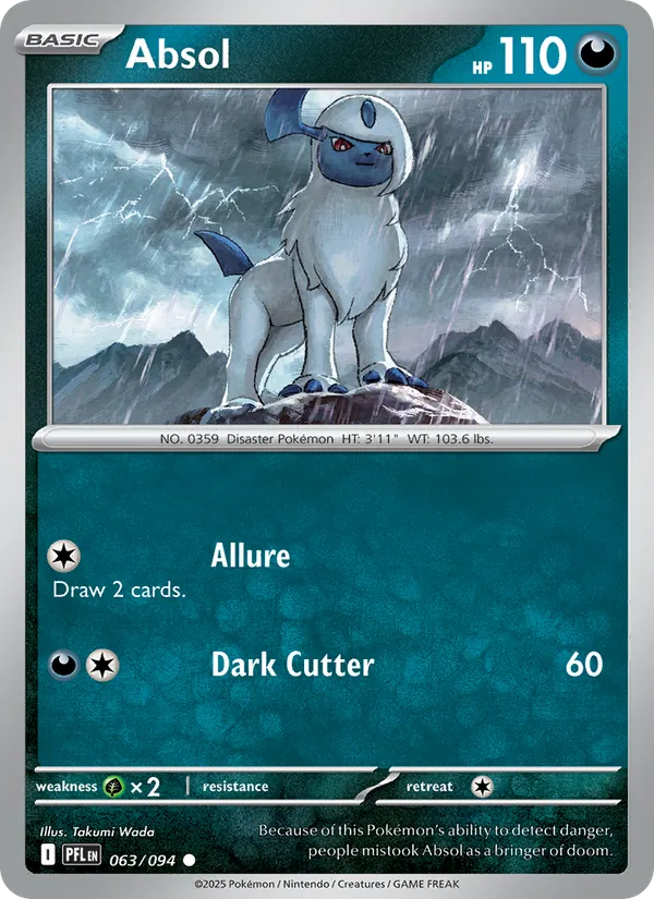 Absol Phantasmal Flames 063/94