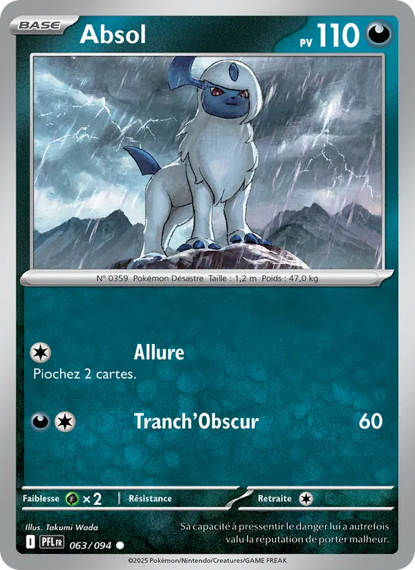 Absol Flammes Fantasmagoriques 063/94