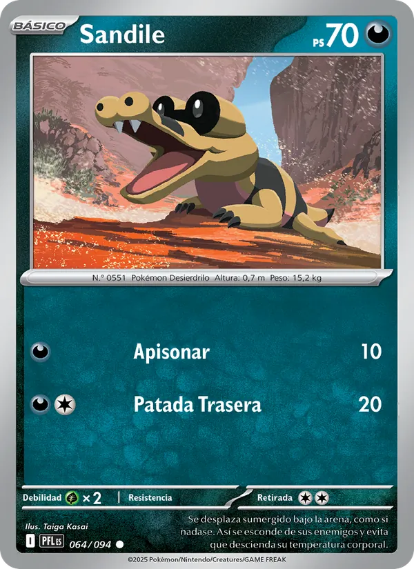Sandile Fuegos Fantasmales 064/94