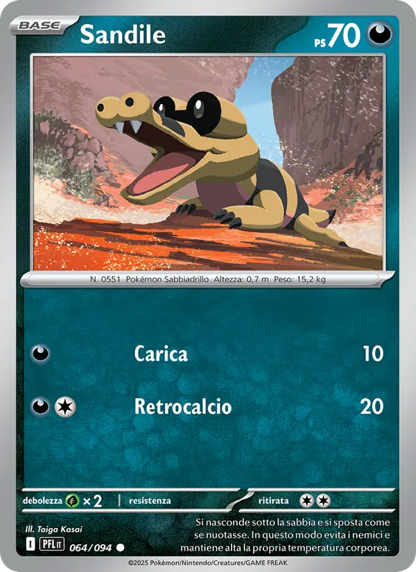 Sandile Fiamme Spettrali 064/94