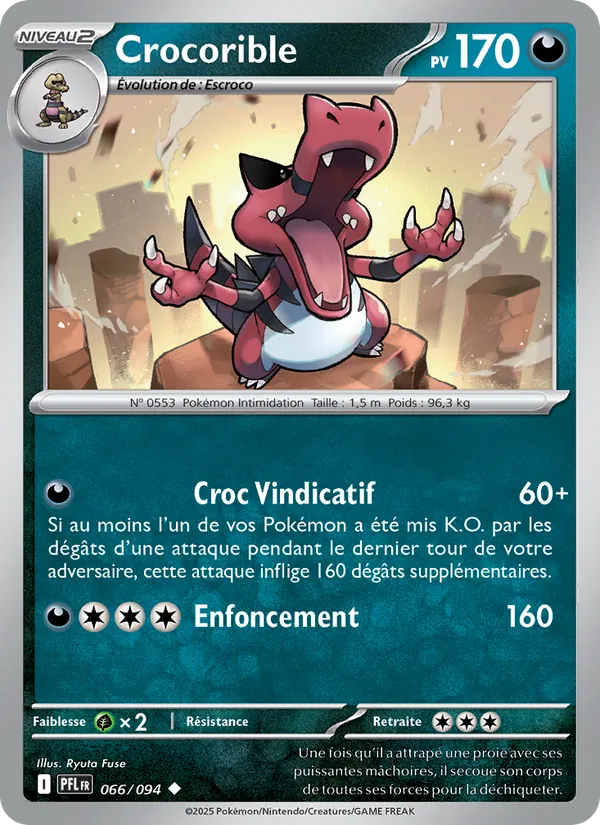 Crocorible Flammes Fantasmagoriques 066/94