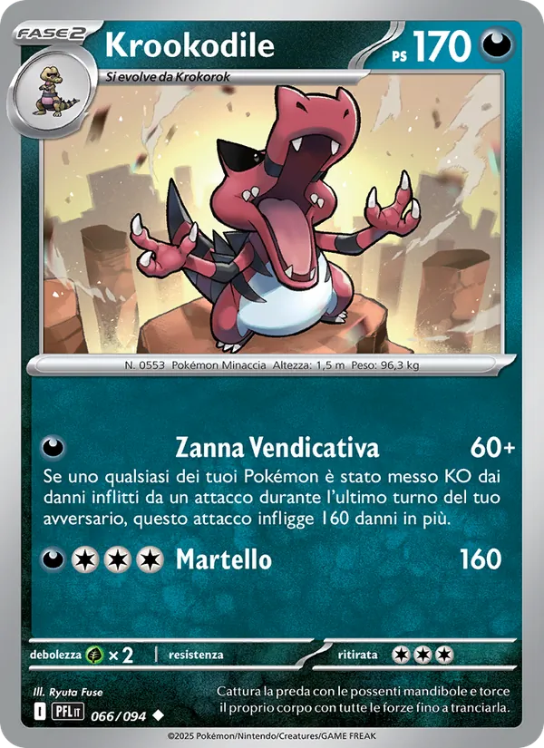 Krookodile Fiamme Spettrali 066/94