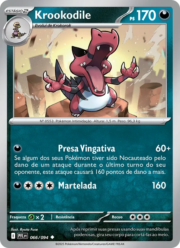 Krookodile Fogo Fantasmagórico 066/94