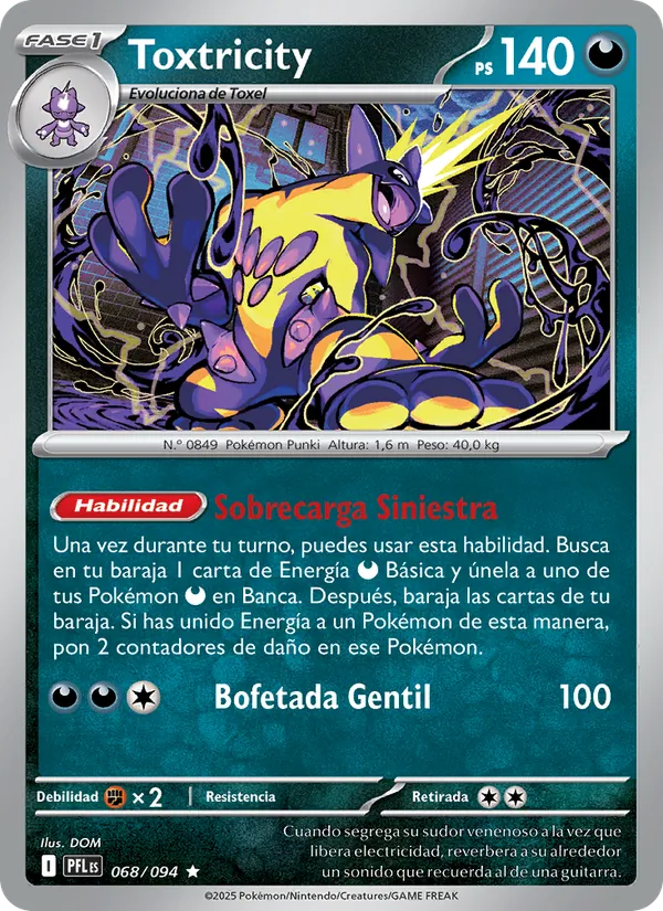 Toxtricity Fuegos Fantasmales 068/94