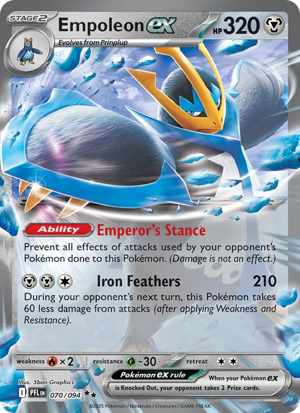 Empoleon ex Phantasmal Flames 070/94