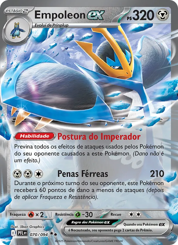 Empoleon ex Fogo Fantasmagórico 070/94
