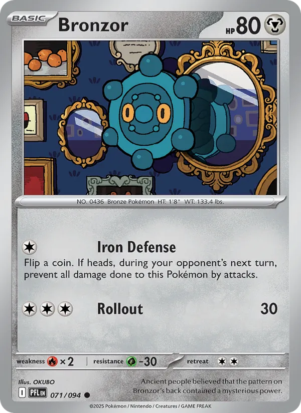 Bronzor Phantasmal Flames 071/94
