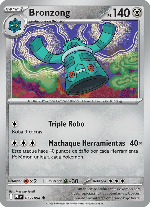 Bronzong Fuegos Fantasmales 072/94