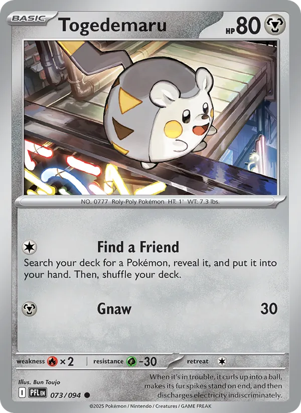 Togedemaru Phantasmal Flames 073/94