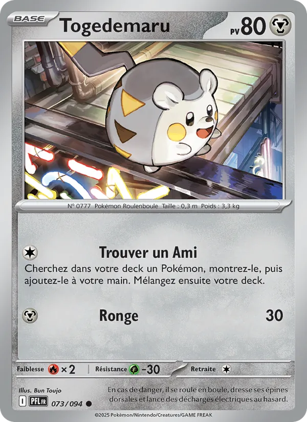 Togedemaru Flammes Fantasmagoriques 073/94