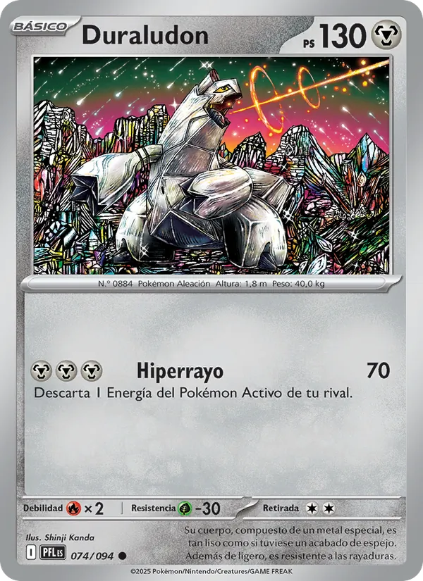 Duraludon Fuegos Fantasmales 074/94