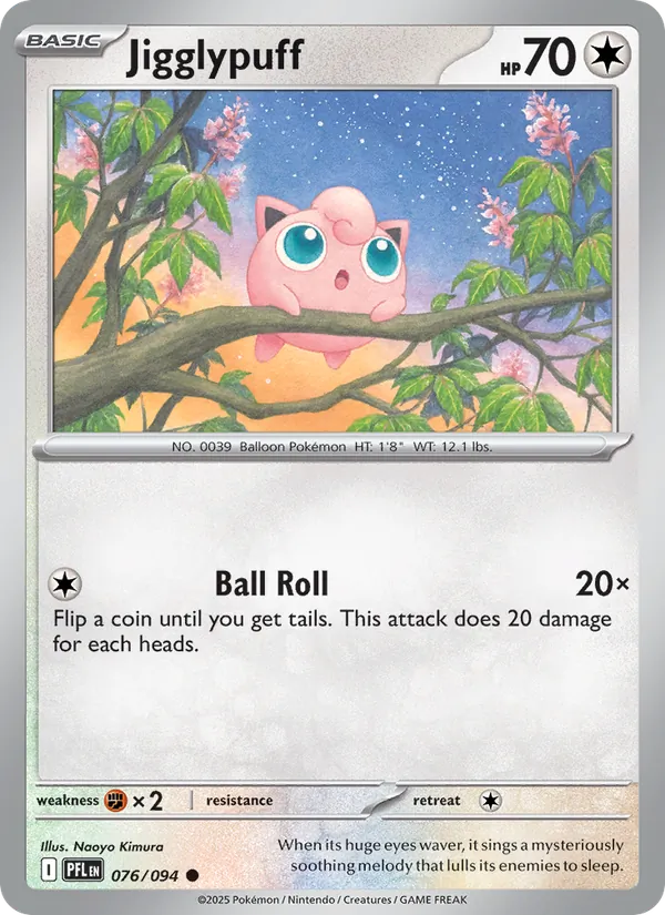 Jigglypuff Phantasmal Flames 076/94