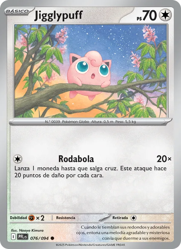 Jigglypuff Fuegos Fantasmales 076/94