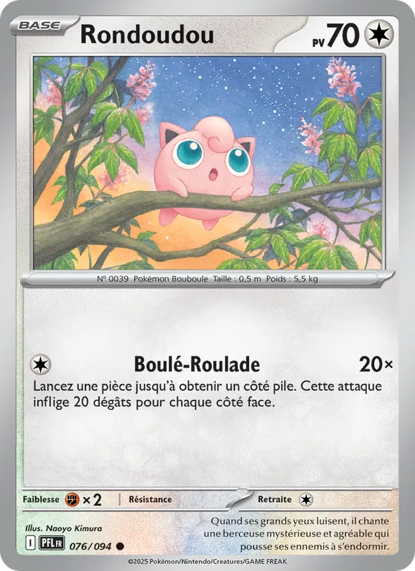 Rondoudou Flammes Fantasmagoriques 076/94