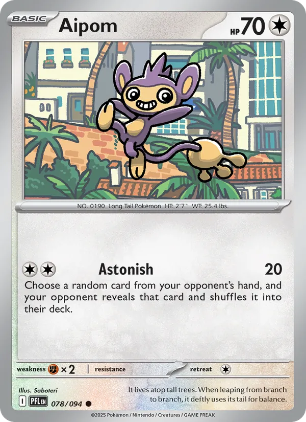 Aipom Phantasmal Flames 078/94