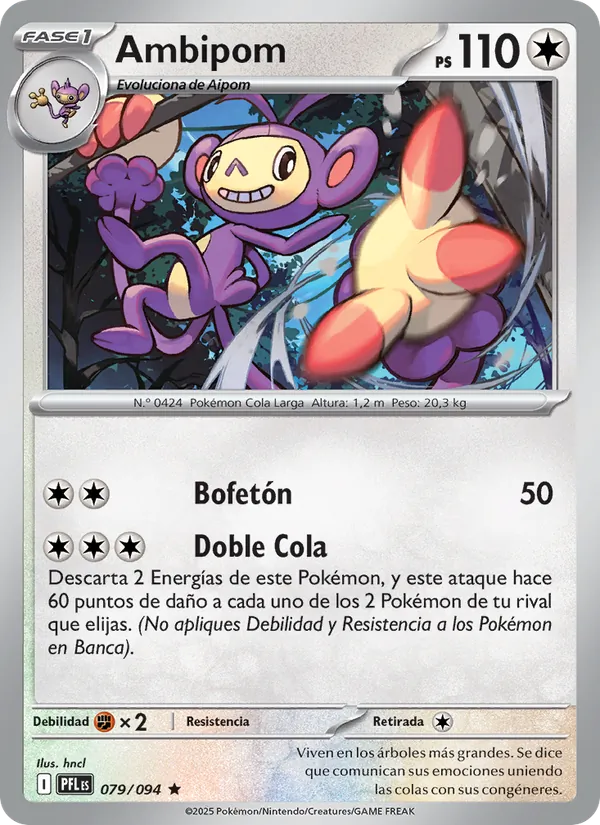 Ambipom Fuegos Fantasmales 079/94