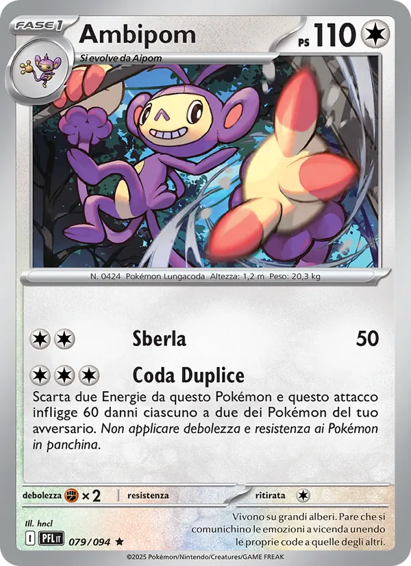 Ambipom Fiamme Spettrali 079/94