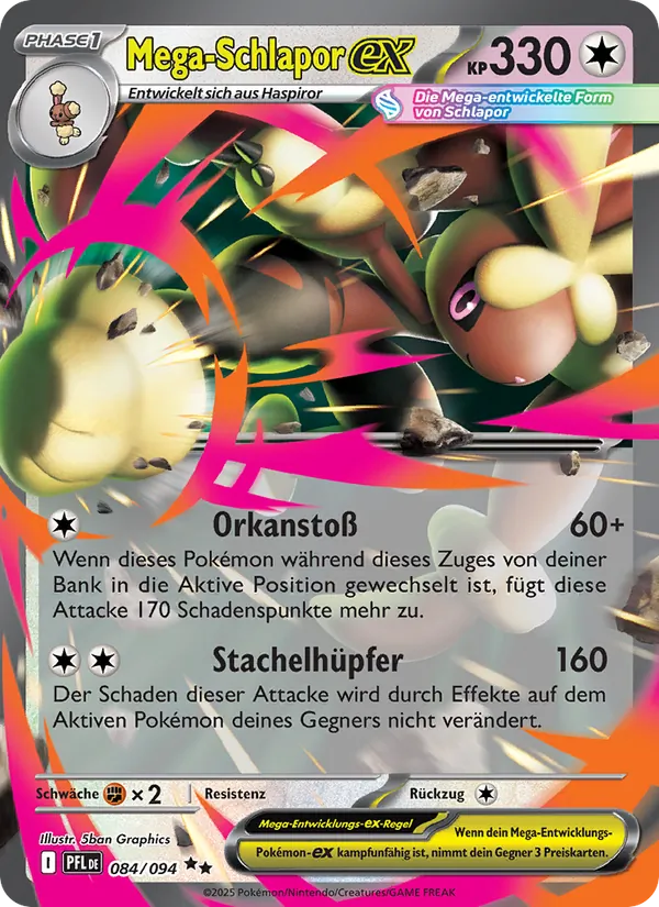 Mega-Schlapor-ex Fatale Flammen 084/94
