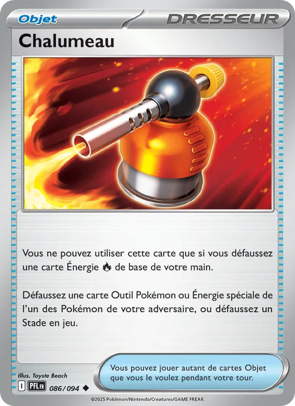 Chalumeau Flammes Fantasmagoriques 086/94