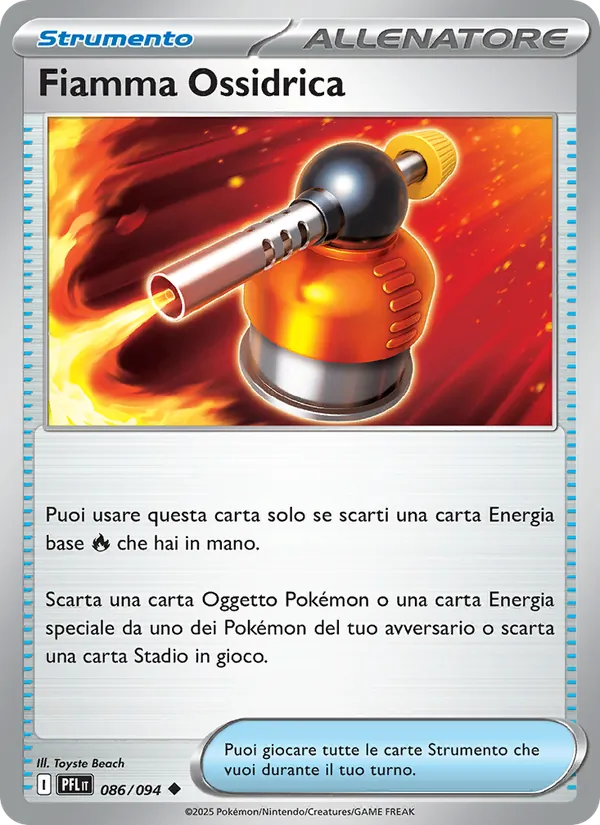 Fiamma Ossidrica Fiamme Spettrali 086/94