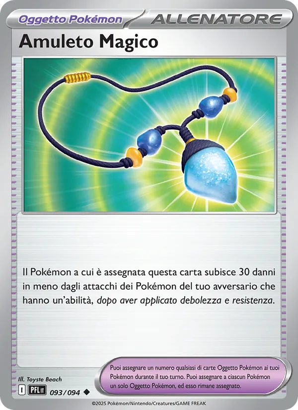 Amuleto Magico Fiamme Spettrali 093/94
