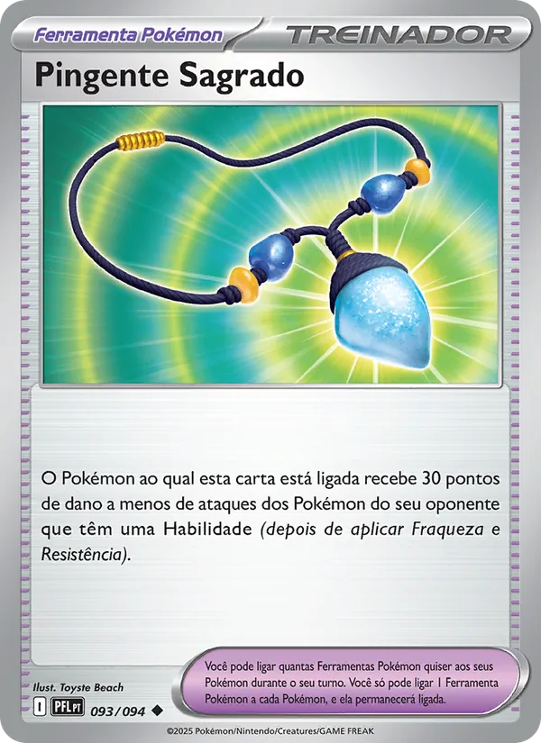 Pingente Sagrado Fogo Fantasmagórico 093/94
