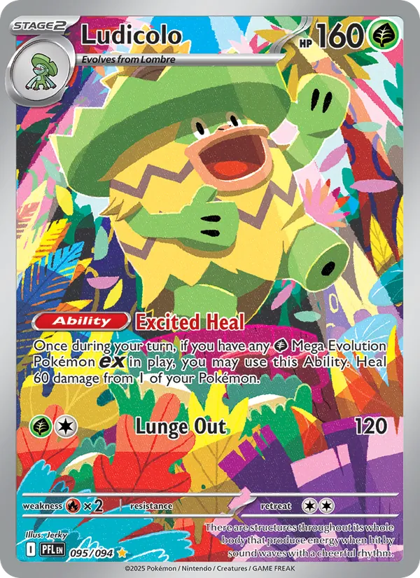 Ludicolo Phantasmal Flames 095/94