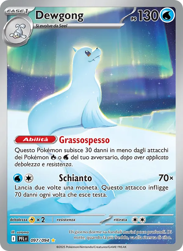 Dewgong Fiamme Spettrali 097/94