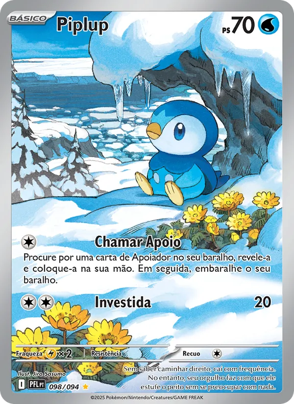Piplup Fogo Fantasmagórico 098/94