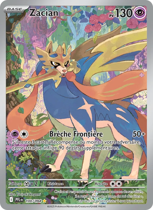 Zacian Flammes Fantasmagoriques 100/94