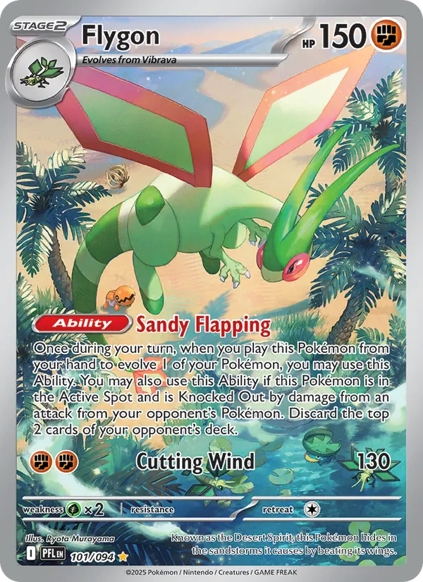Flygon Phantasmal Flames 101/94