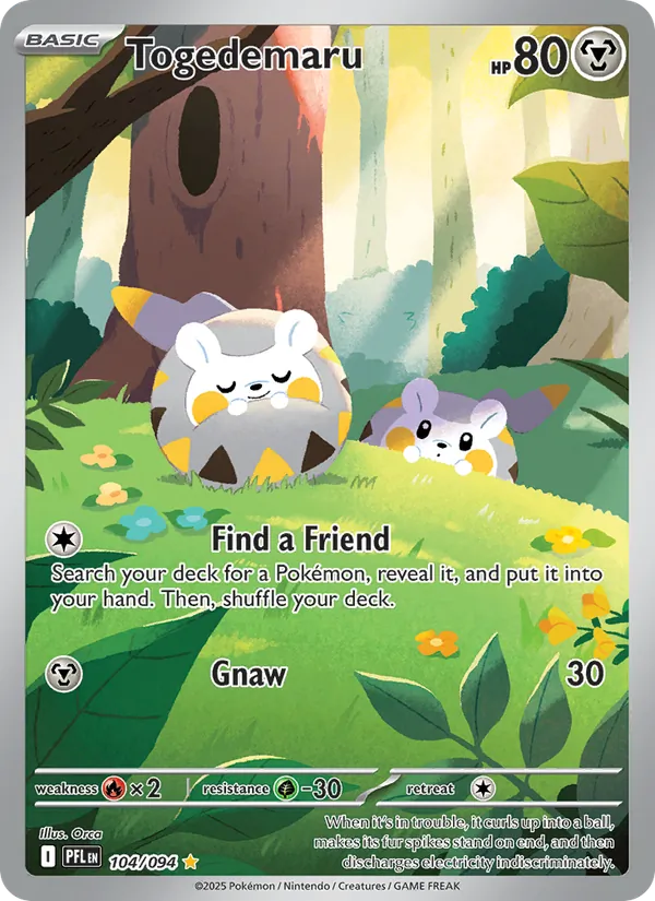 Togedemaru Phantasmal Flames 104/94