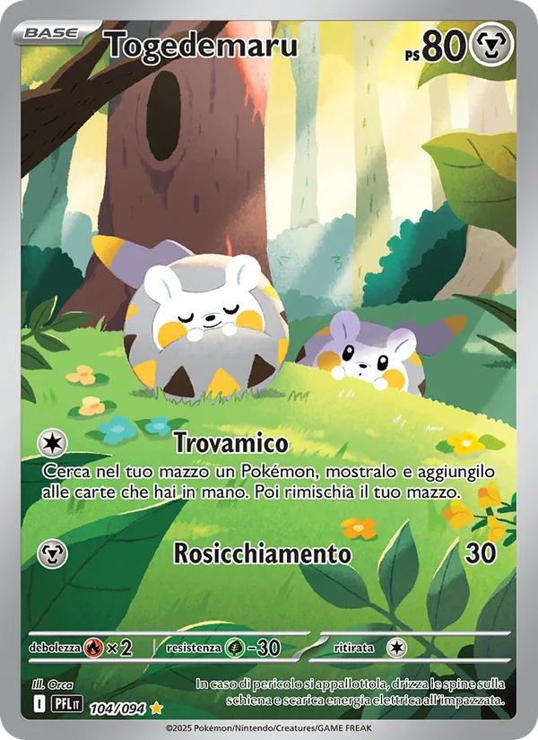 Togedemaru Fiamme Spettrali 104/94