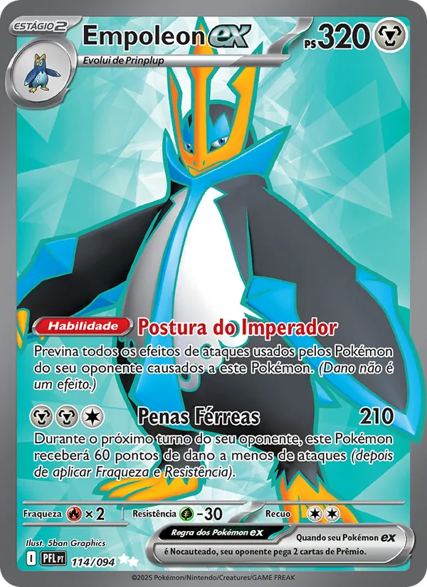 Empoleon ex Fogo Fantasmagórico 114/94