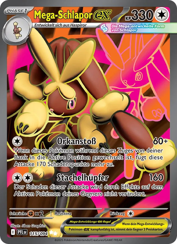 Mega-Schlapor-ex Fatale Flammen 115/94