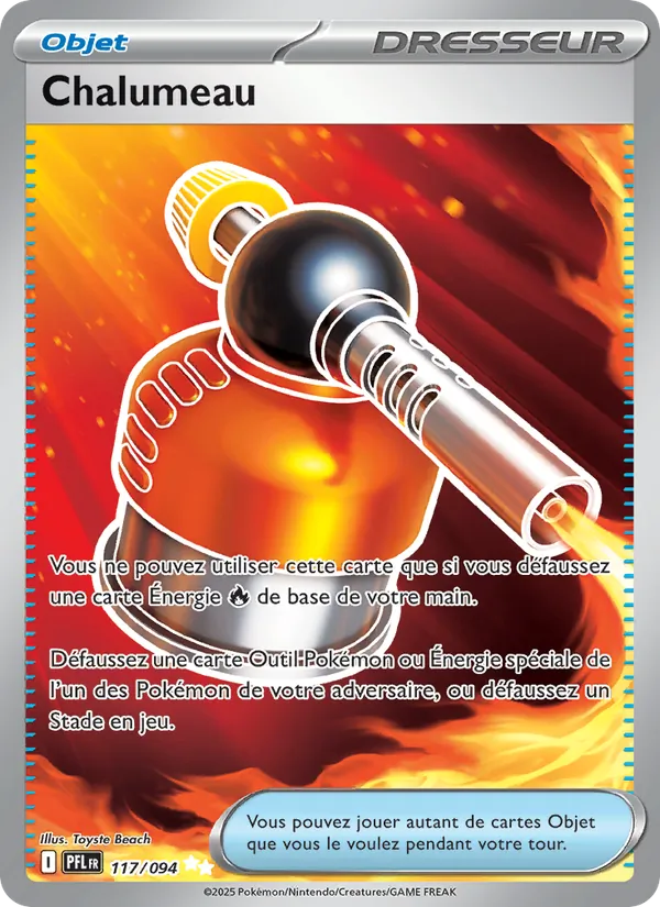 Chalumeau Flammes Fantasmagoriques 117/94