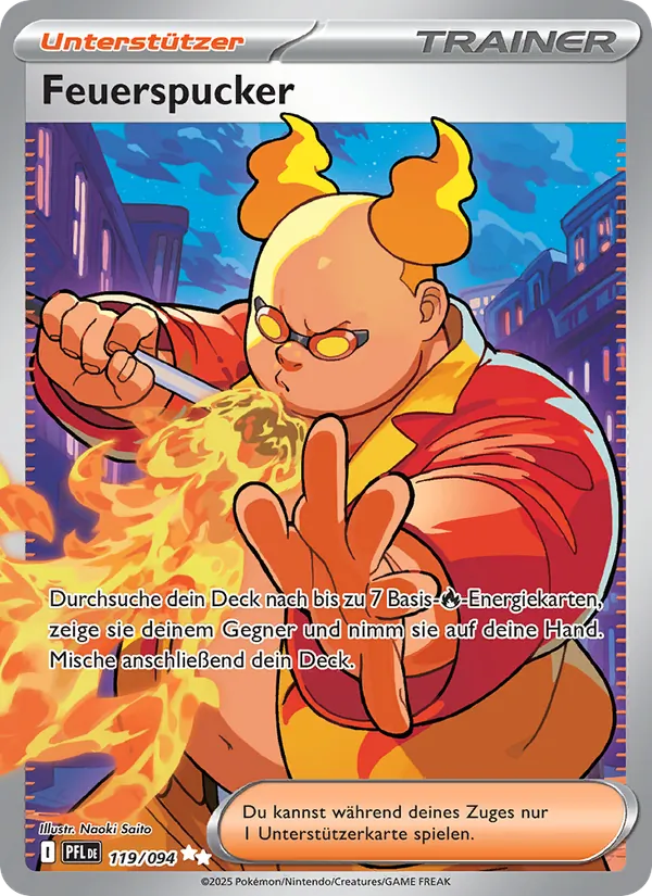 Feuerspucker Fatale Flammen 119/94