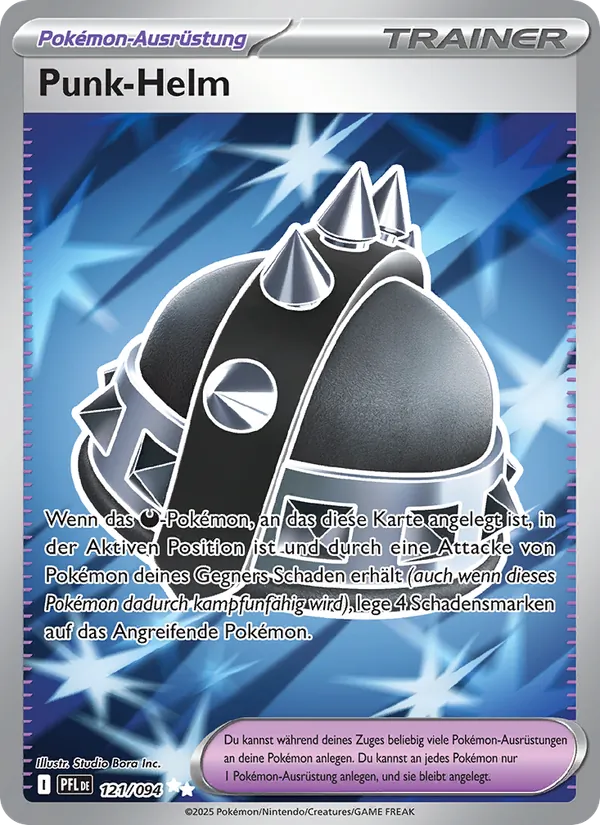 Punk-Helm Fatale Flammen 121/94
