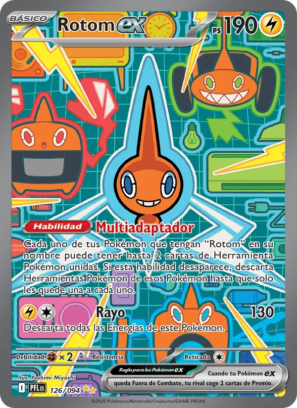 Rotom ex Fuegos Fantasmales 126/94