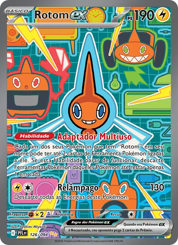 Rotom ex Fogo Fantasmagórico 126/94