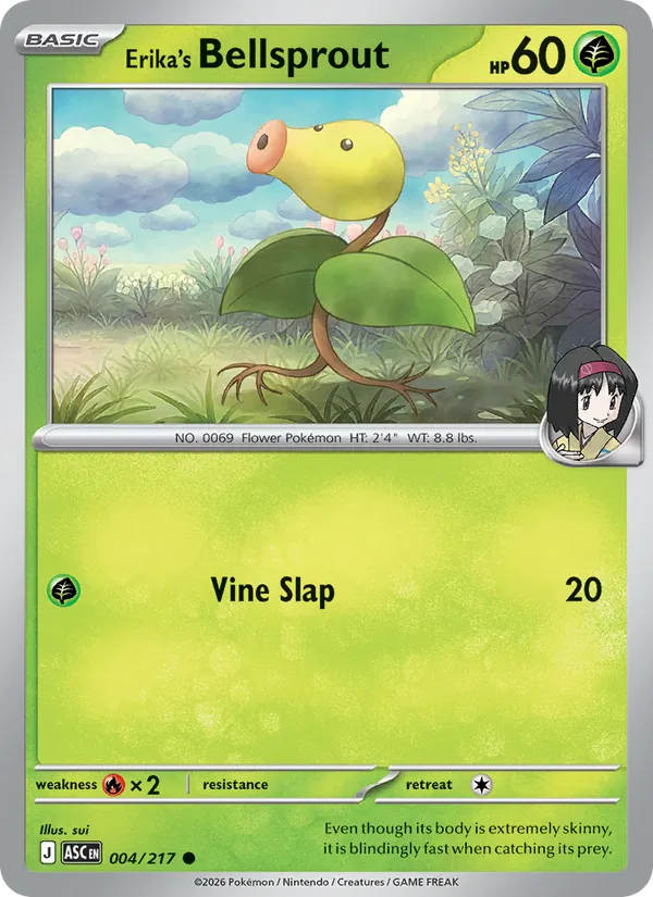 Erika's Bellsprout Ascended Heroes 004/217