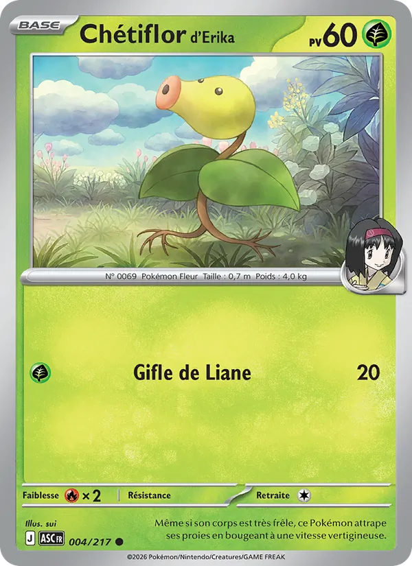 Chétiflor d'Erika Héros Transcendants 004/217