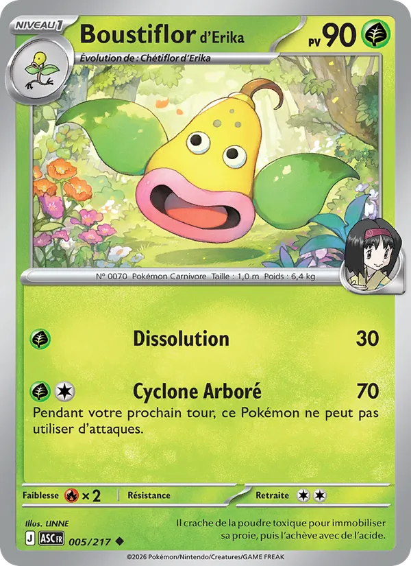 Boustiflor d'Erika Héros Transcendants 005/217