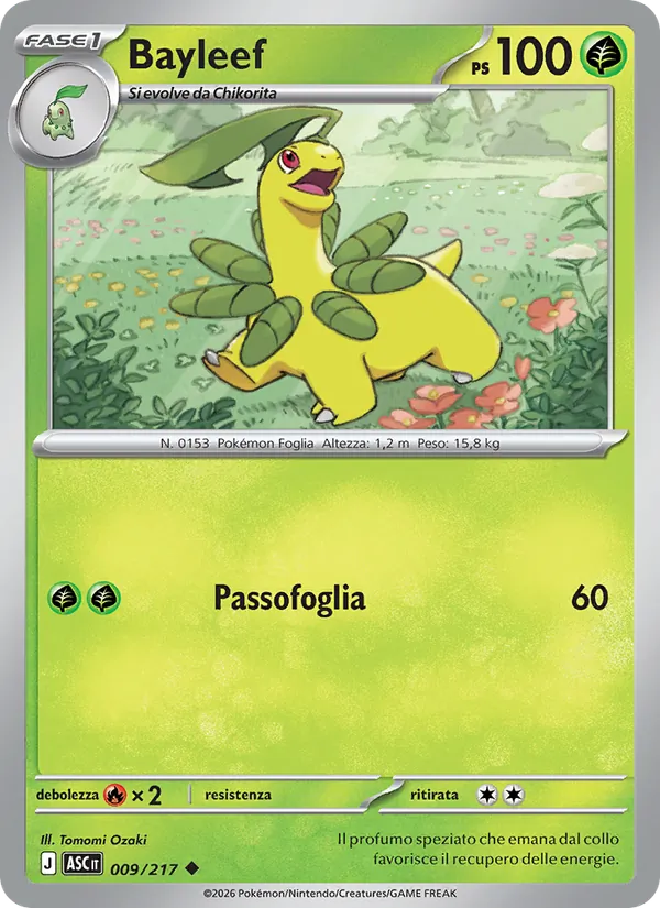 Bayleef Ascesa Eroica 009/217