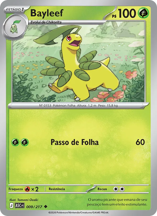 Bayleef Heróis Excelsos 009/217