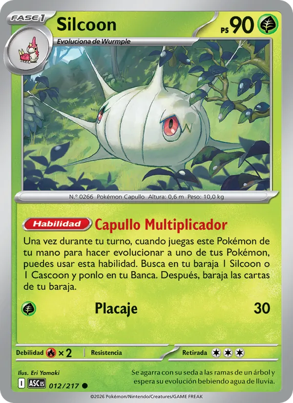Silcoon Héroes Ascendentes 012/217