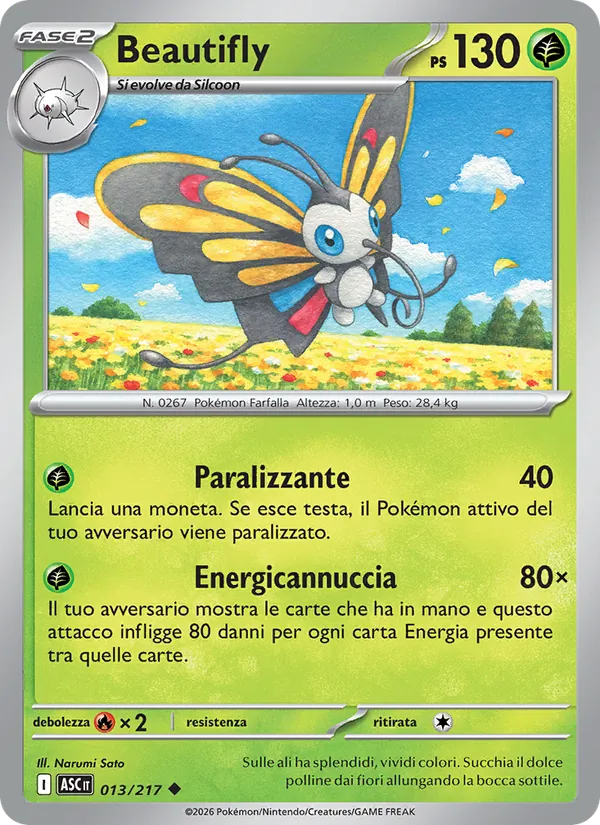 Beautifly Ascesa Eroica 013/217
