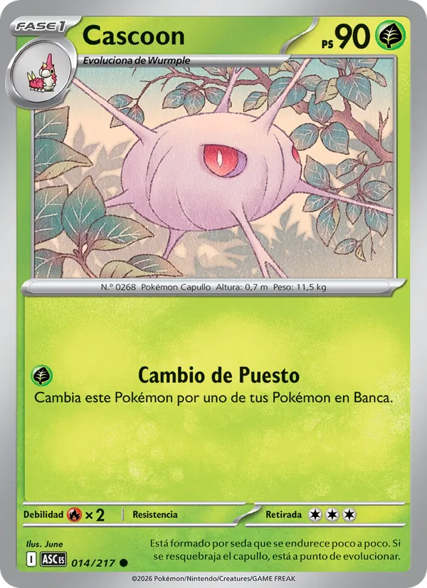 Cascoon Héroes Ascendentes 014/217