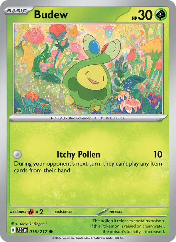 Budew Ascended Heroes 016/217